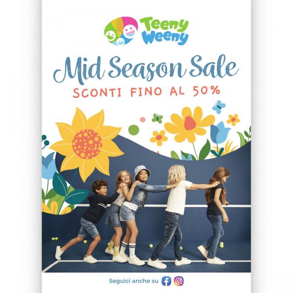 Mid Season Sale Primavera Estate 2020 Teeny Weeny
