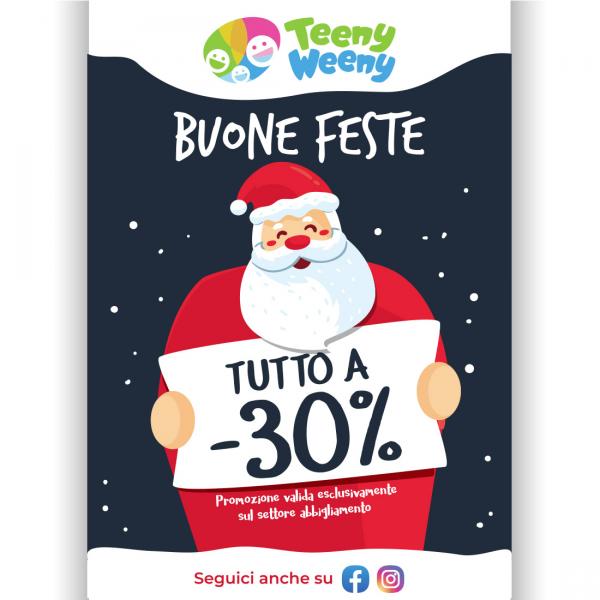 Teeny Weeny promo Natale 2020