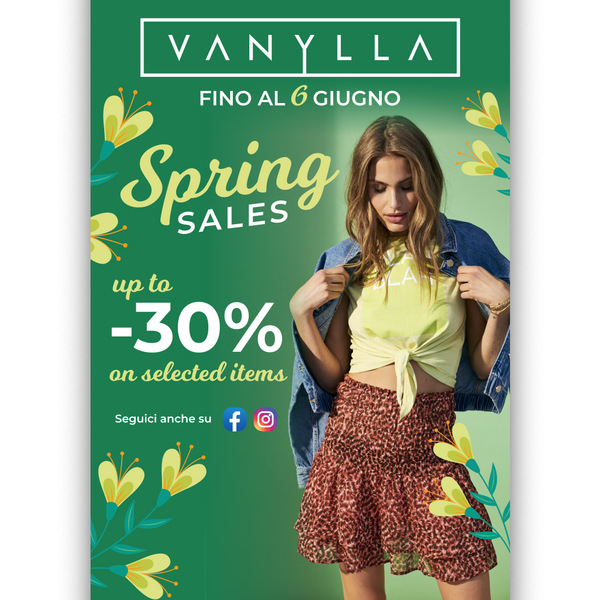 Vanylla spring sales maggio 2021