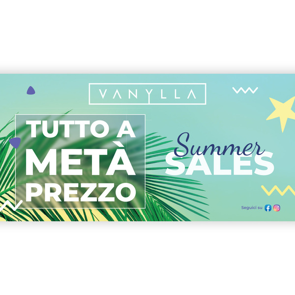 Vanylla Summer Sales 2025 - seconda uscita